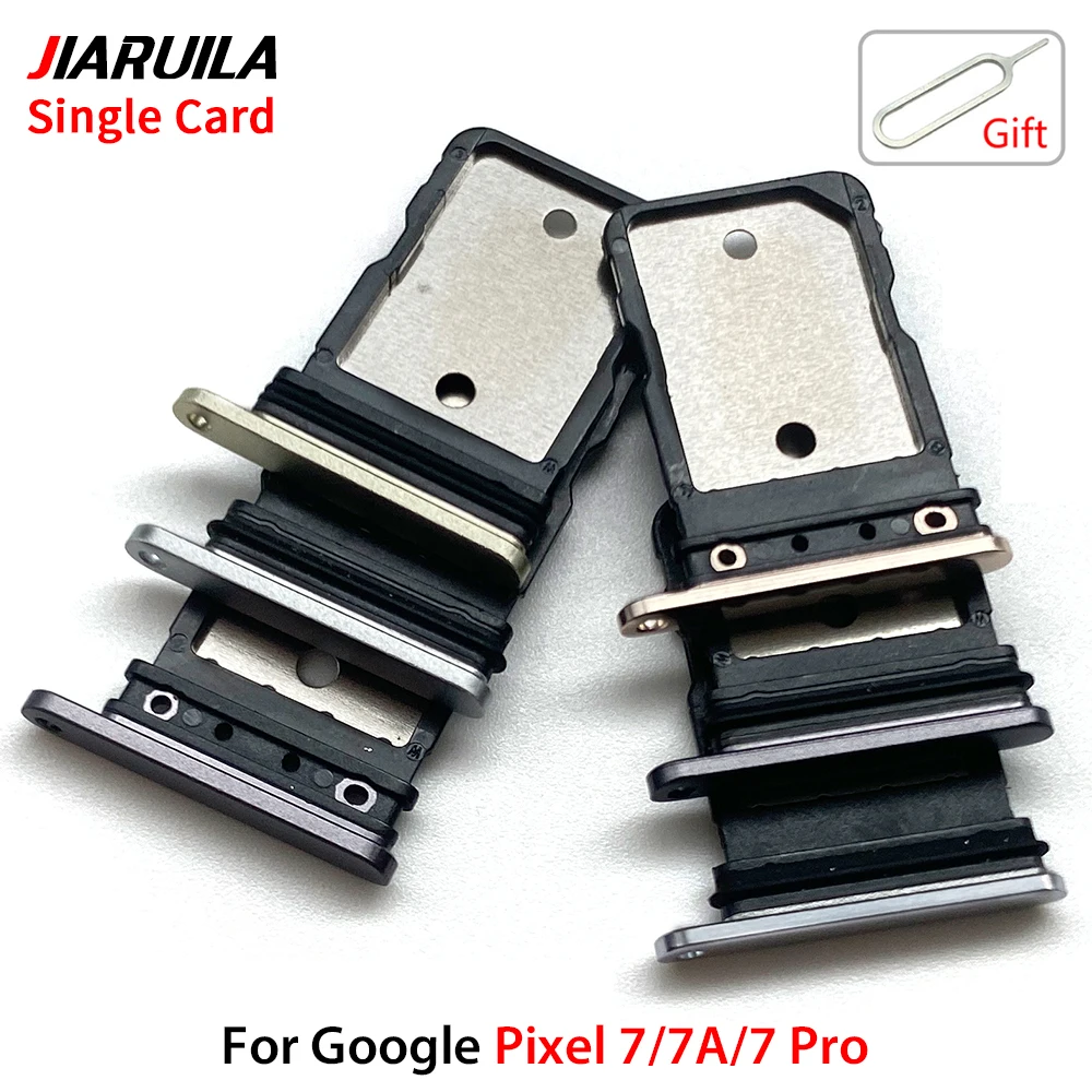 SIM Card Holder For Google Pixel 7 7A 7 Pro SIM Single Card Tray Holder Drawer Phone Holder Adapter Tray Chip Slot Drawer Parts thumbnail 5