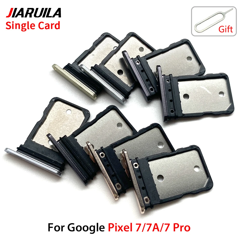 SIM Card Holder For Google Pixel 7 7A 7 Pro SIM Single Card Tray Holder Drawer Phone Holder Adapter Tray Chip Slot Drawer Parts thumbnail 3