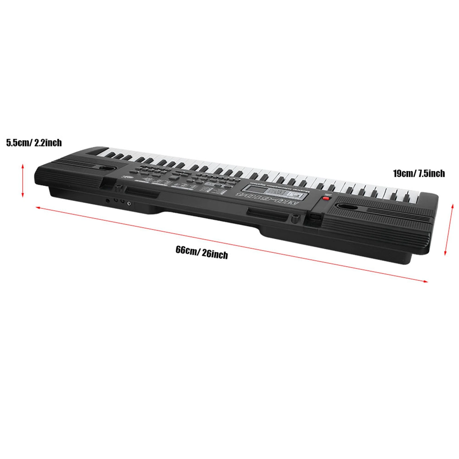Kid Electronic Organ 61 Keys Digital Music Electronic Organ Portable Keyboard with Microphone for Children thumbnail 6