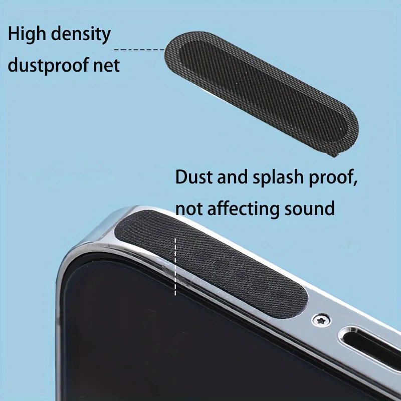 1set Mobile Phone Dustproof Net Stickers Speaker Mesh Handset Dust Accesorios thumbnail 3