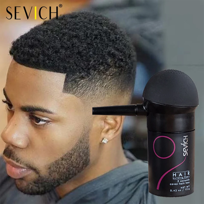 10 Color Hair Regrowth Powder Keratin Applicator Hair Building Fiber Powder Spray Pump Hair Thickening Powder Hair Styling 12g