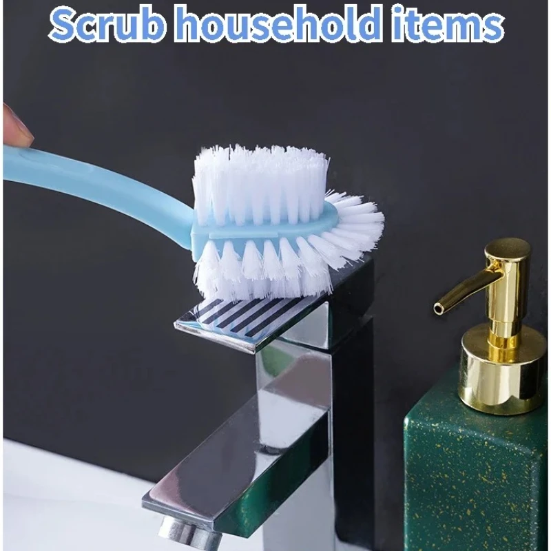 Five-sided shoe brush All-round household multi-function double-sided circular360Degree decontamination without dead ends thumbnail 4