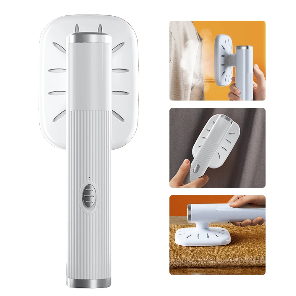 Portable Ironing Machine 360° Ironing Handheld Iron Steamer USB Powered Household Steam Iron for Fabric Clothes Ironing thumbnail 5
