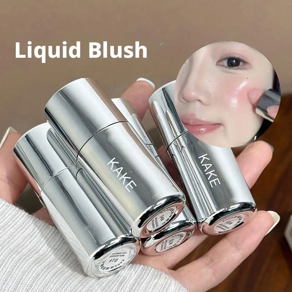 Velvet Liquid Blush Matte Sponge Head Blusher Natural Lasting Brighten facial Contour Blush Tint Makeup thumbnail 2