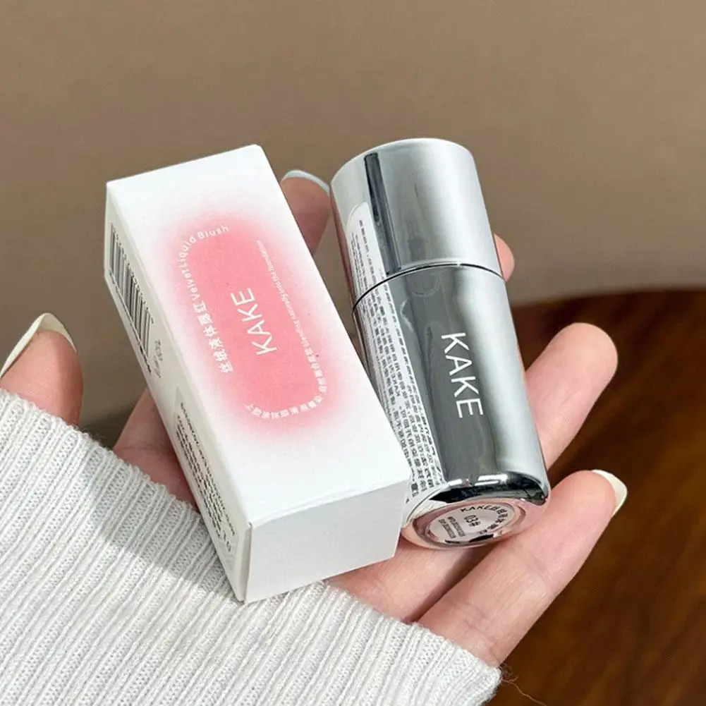 Velvet Liquid Blush Matte Sponge Head Blusher Natural Lasting Brighten facial Contour Blush Tint Makeup thumbnail 5