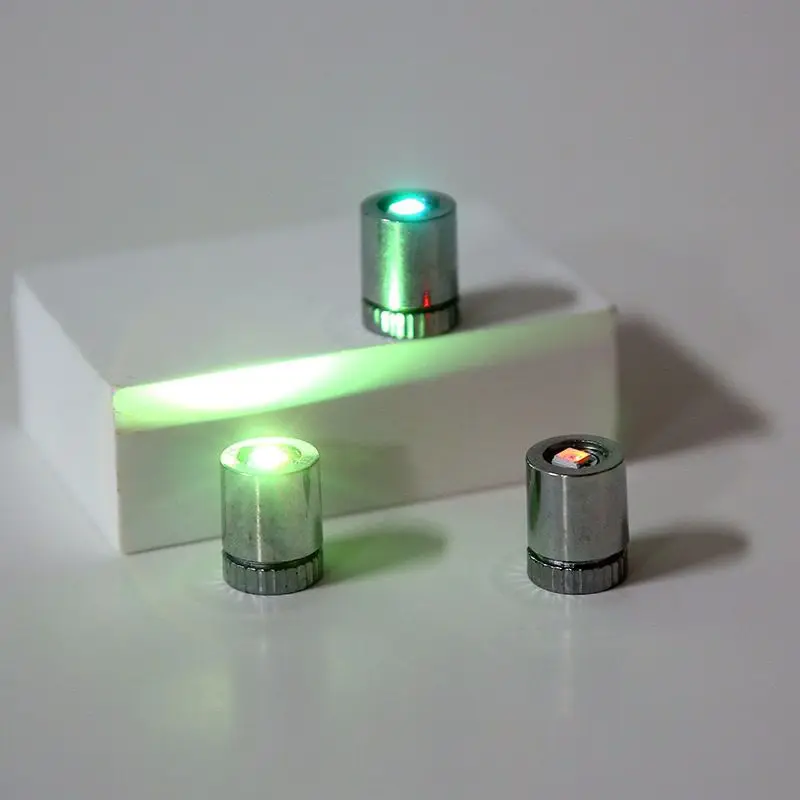 5PCS Mini Creative LED Lamp Electroplating Colorful Tube Rotating Switch Light Toys DIY Dollhouse Balloon Party Decor Materials thumbnail 4