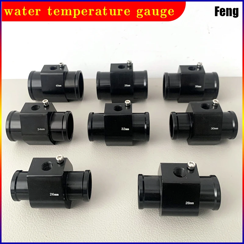 HQ Water Temperature Sensor Head Joint Sensor Radiator Adapter 1/8NPT 12V 24V Digital Water Temperature Gauge Voltmeter thumbnail 6