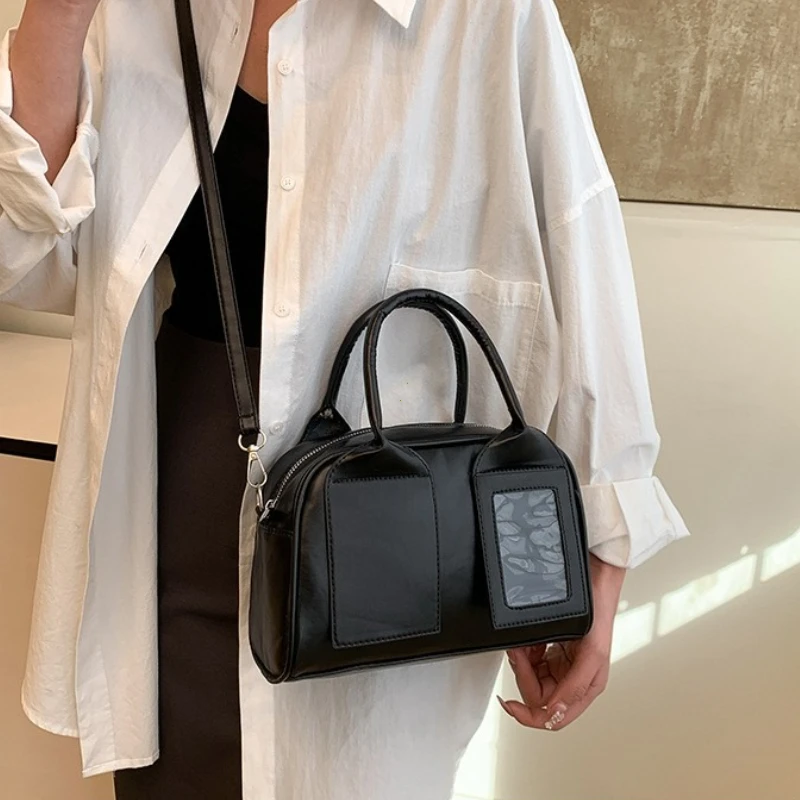 2026 New Y2K Harajuku Shoulder Bag Women Korean Transparent Ita Bag Crossbody Bag Female Japanese Designer Trend Handbag Purse thumbnail 5