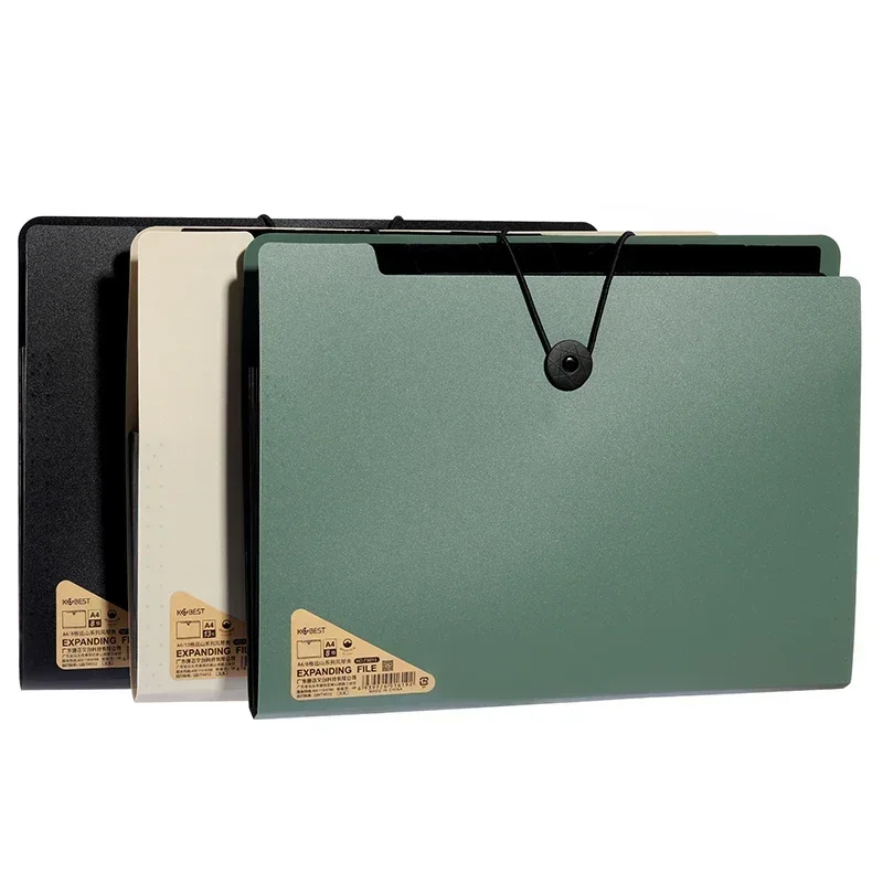 5 Layers A4 File Folder Storage Bag Test Paper Desktop Tool School Stationery Office Supplies thumbnail 6