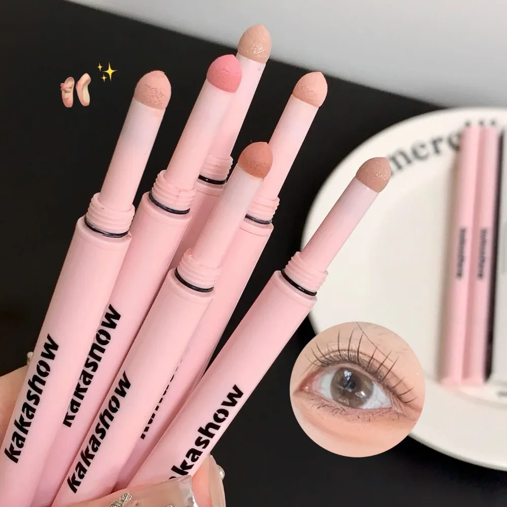 Double-end Lying Silkworm Eyeliner Pencil Diamond Glitter Matte Aegyosal Pen Brightening Cream Shadow Highligher Eye Makeup thumbnail 4