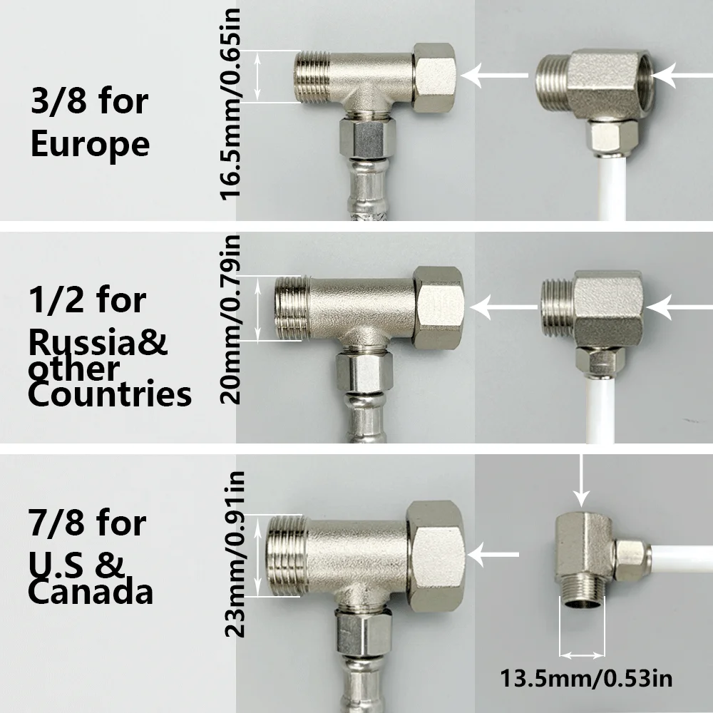 Self Cleaning Bidet Toilet Seat Attachment Bidet Sprayer Cleaner Shattaf Butt Wash Dual Nozzle Bidet thumbnail 6
