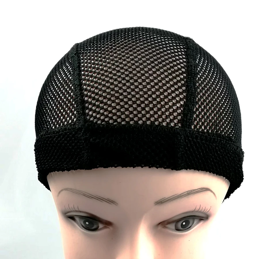 1-5 Pcs Wig Cap Black Crochet Wig Caps Stretchable Mesh Wigs Caps Non Slip Hair Nets Weaving Cap for Making and Keeping Wigs thumbnail 5