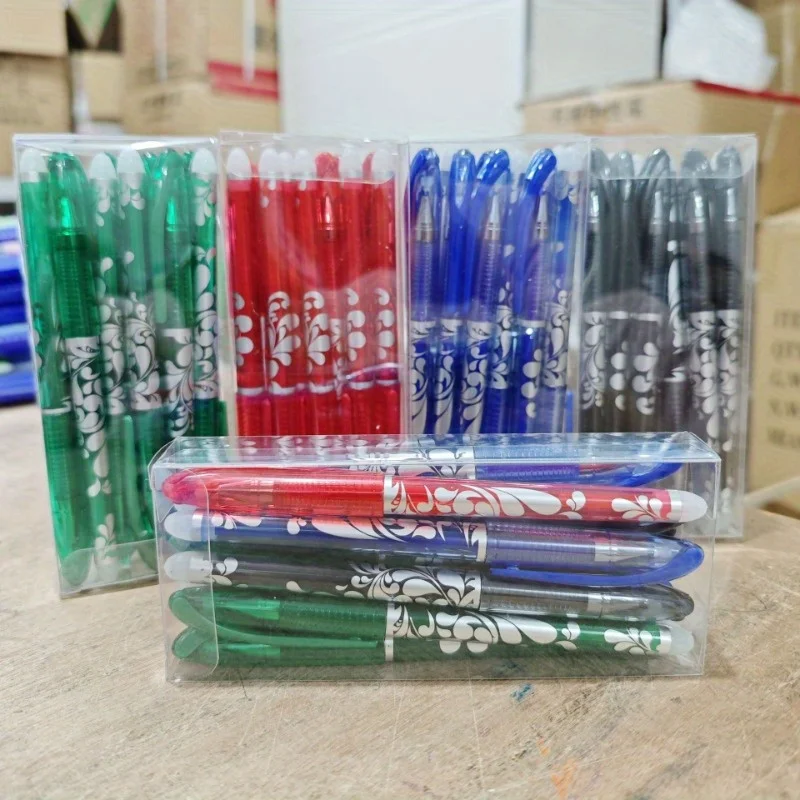 Boxed Multicolor Erasable Gel Pens, Medium Tip 0.5mm, Smooth Writing, Suitable for Office and Everyday Use, Christmas Present thumbnail 5