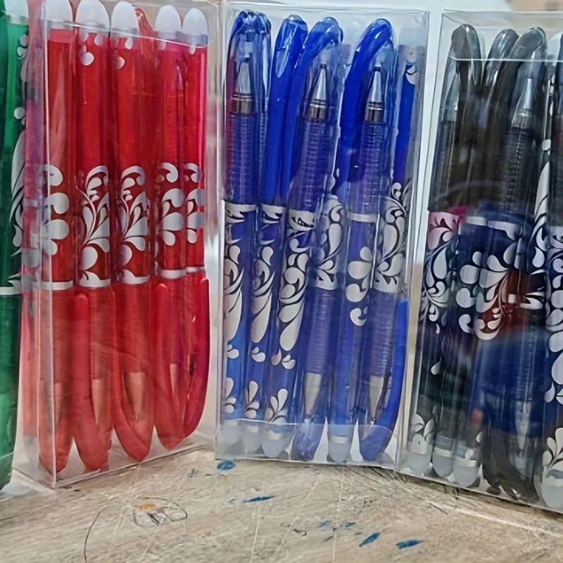 Boxed Multicolor Erasable Gel Pens, Medium Tip 0.5mm, Smooth Writing, Suitable for Office and Everyday Use, Christmas Present thumbnail 3