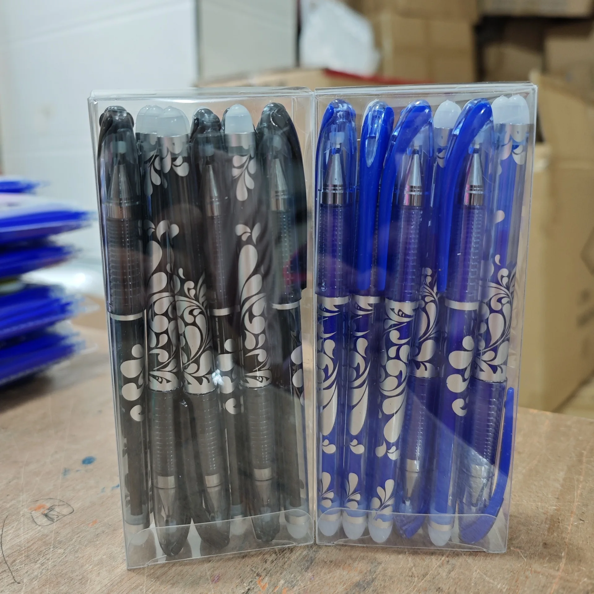Boxed Multicolor Erasable Gel Pens, Medium Tip 0.5mm, Smooth Writing, Suitable for Office and Everyday Use, Christmas Present thumbnail 6