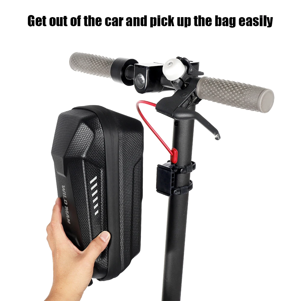 Skateboard EVA Hard Shell Electric Scooter Storage Bag Outdoor Cycle Biking Entertainment for WILD MAN M365 Pro thumbnail 2