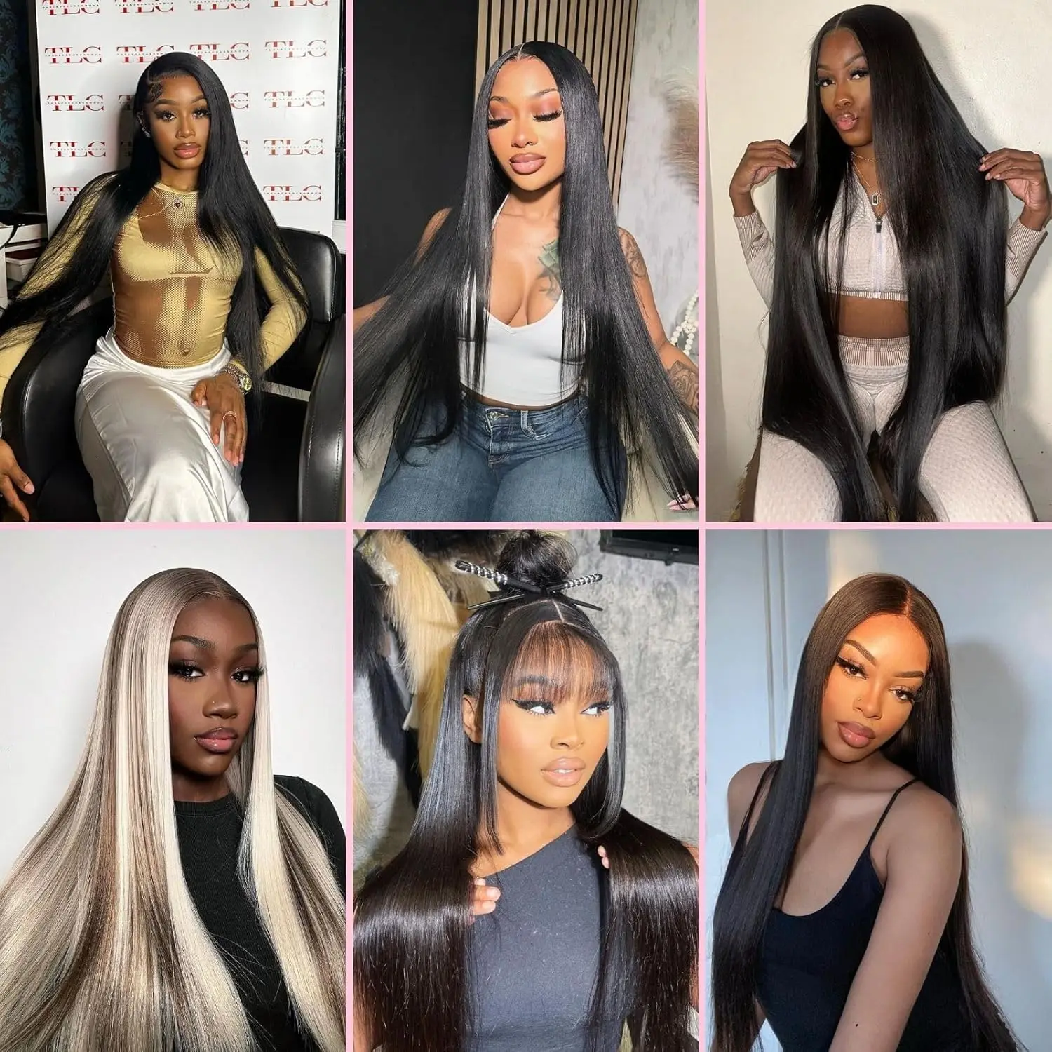 15A Double Drawn Virgin Bundles Human Hair Raw Vietnamese Hair Bundles Human Hair Straight Bundles Unprocessed Hair Extensions thumbnail 4