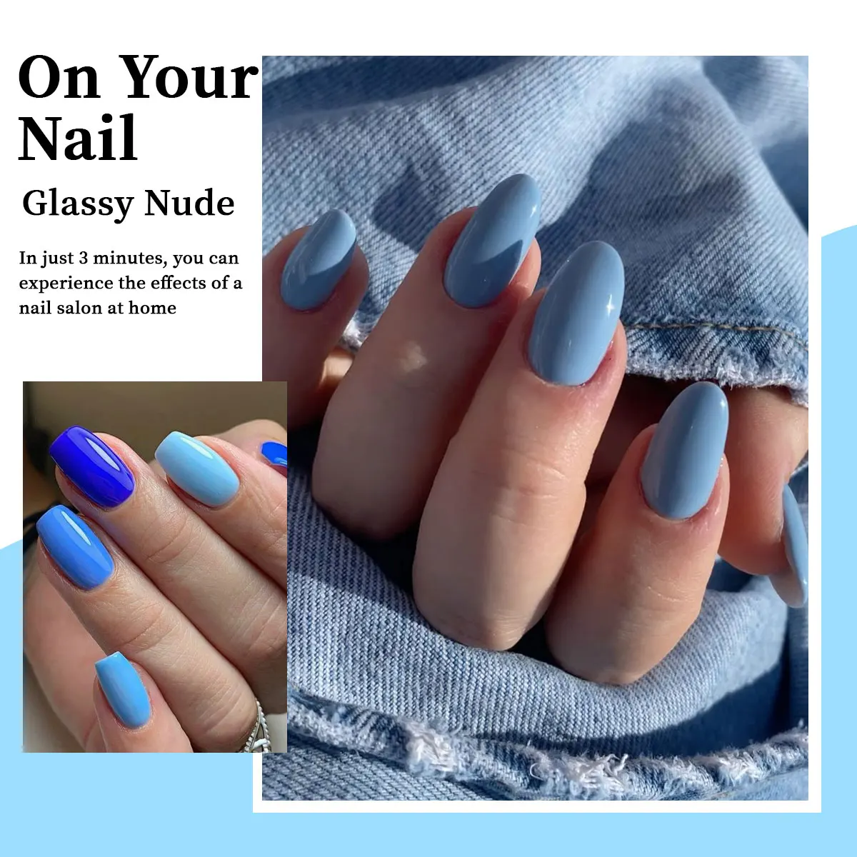 VOKY 6-Piece Set of Nail Gel, Seasonal Fashionable Nail Gel, The Perfect Gift for Ladies to Give During Festivals thumbnail 4