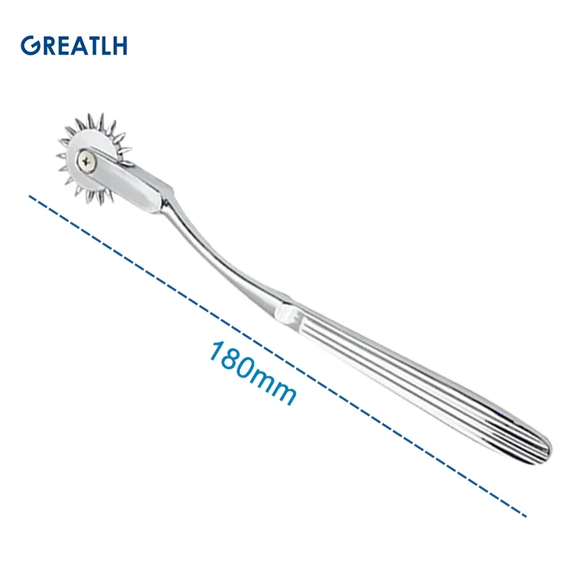 GREATLH 128C 256C Tuning Fork with Hammer Percussion Hammer Medical Neurological Reflex Hammer Stainless Steel thumbnail 4