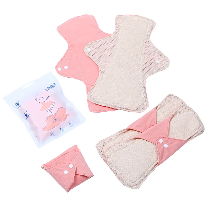 AIO Leak-Proof & Waterproof Washable Incontinence Sanitary Pads Cotton Women's Period pads Urine Proof Underwear Pads thumbnail 5