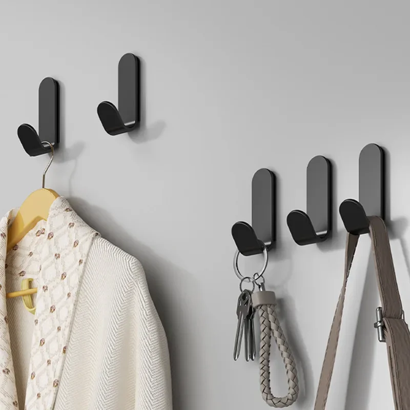 6Pcs Multi-Purpose Hooks Key & Decorative Hook Towel Holders Kitchen Bathroom Hooks Home Storage Hook thumbnail 2