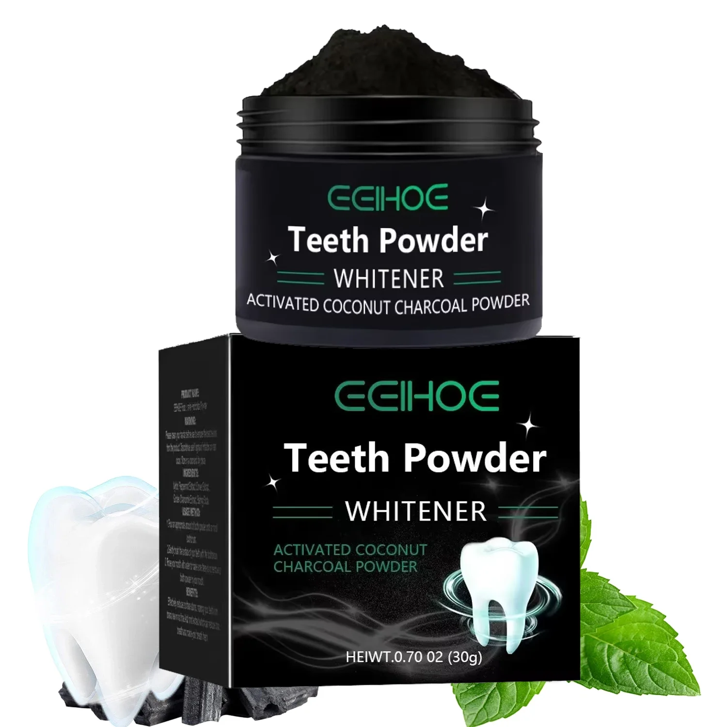 Teeth Brightening Whitening Powder Deep Cleaning Remove Plaque Stains Dental Calculus Oral Hygiene Deep Cleaning Fresh Breath thumbnail 2