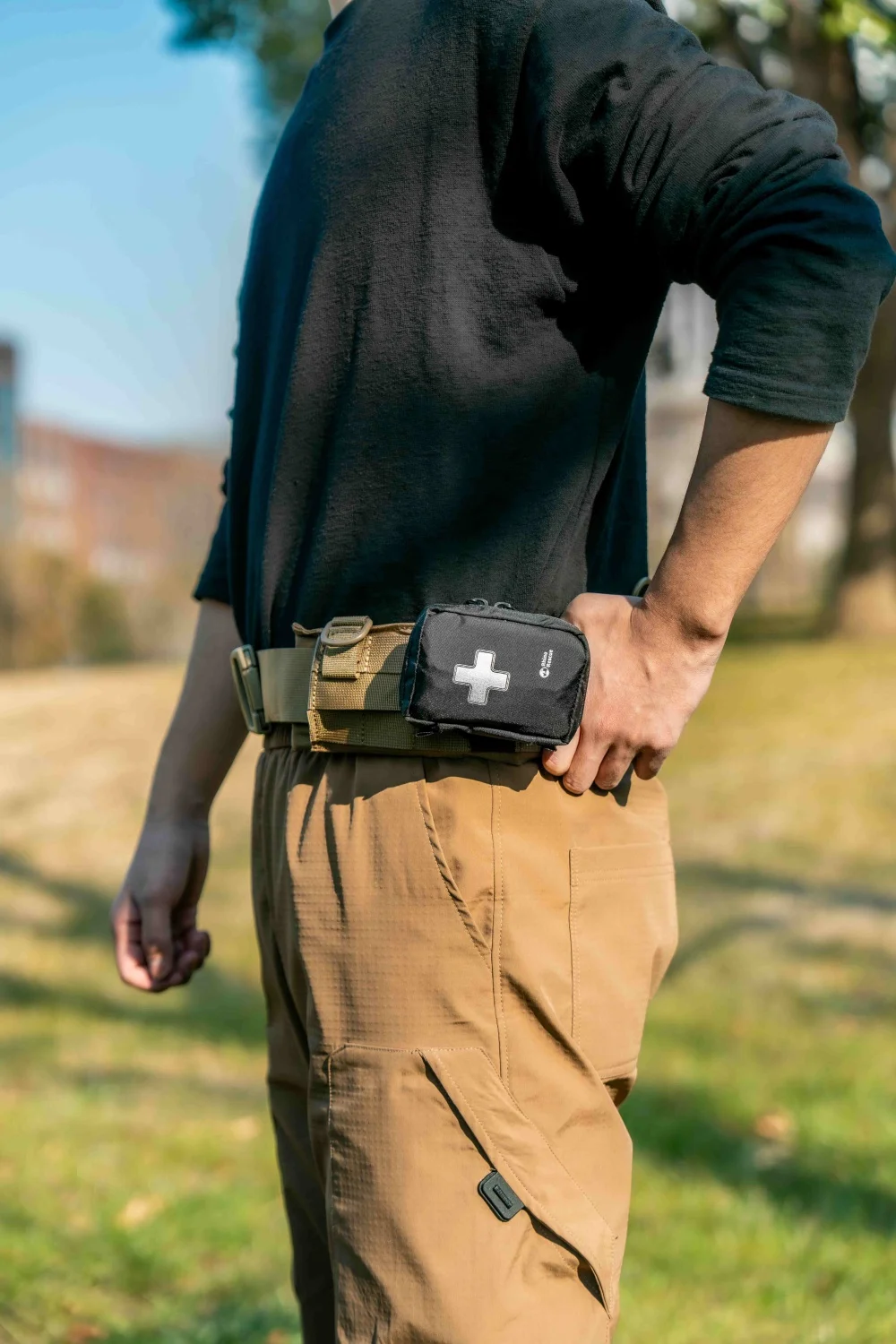 Rhino Rescue EDC POUCH, Compact, MOLLE-Compatible, Tactical Pouch, Everyday Carry Tool and Gear Storage For Camping Outdoor thumbnail 6