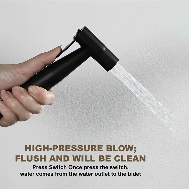 Multi-Purpose Handheld Bidet Sprayer, Toilet Douching Gun thumbnail 6