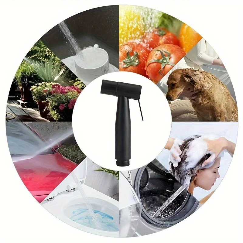 Multi-Purpose Handheld Bidet Sprayer, Toilet Douching Gun thumbnail 4