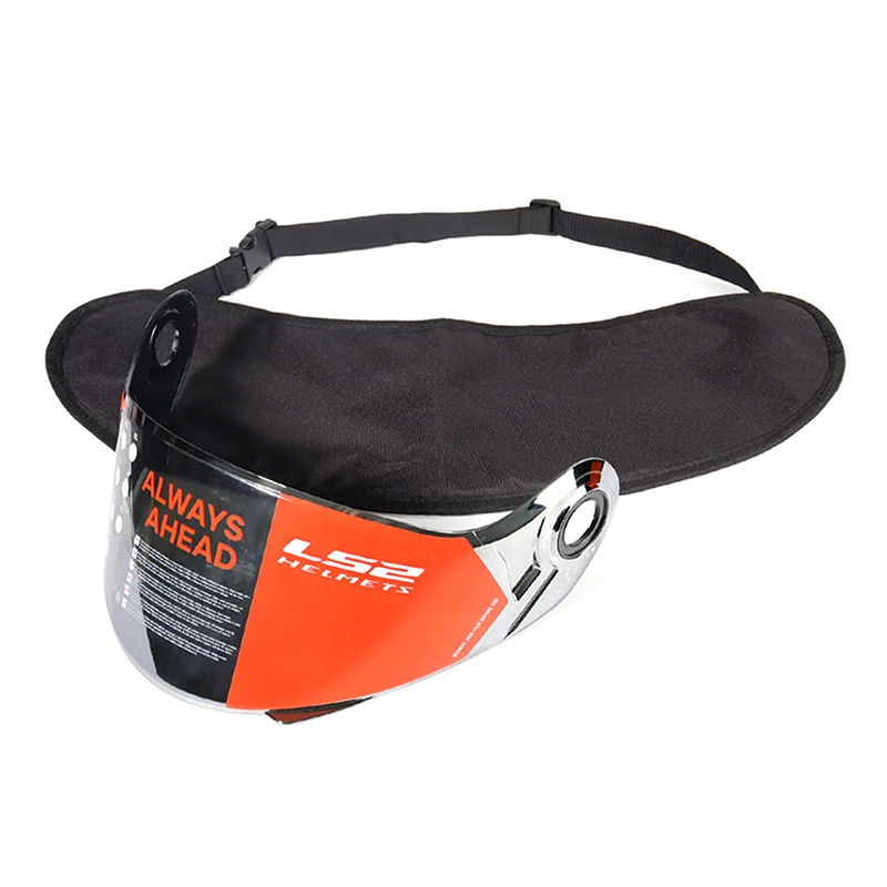 1/3/5PCS Motorcycle Helmet Lens Storage Bag Sun Visor Scratch Resistant Bags Lightweight Equipment Adjustable Strap Pouch thumbnail 2