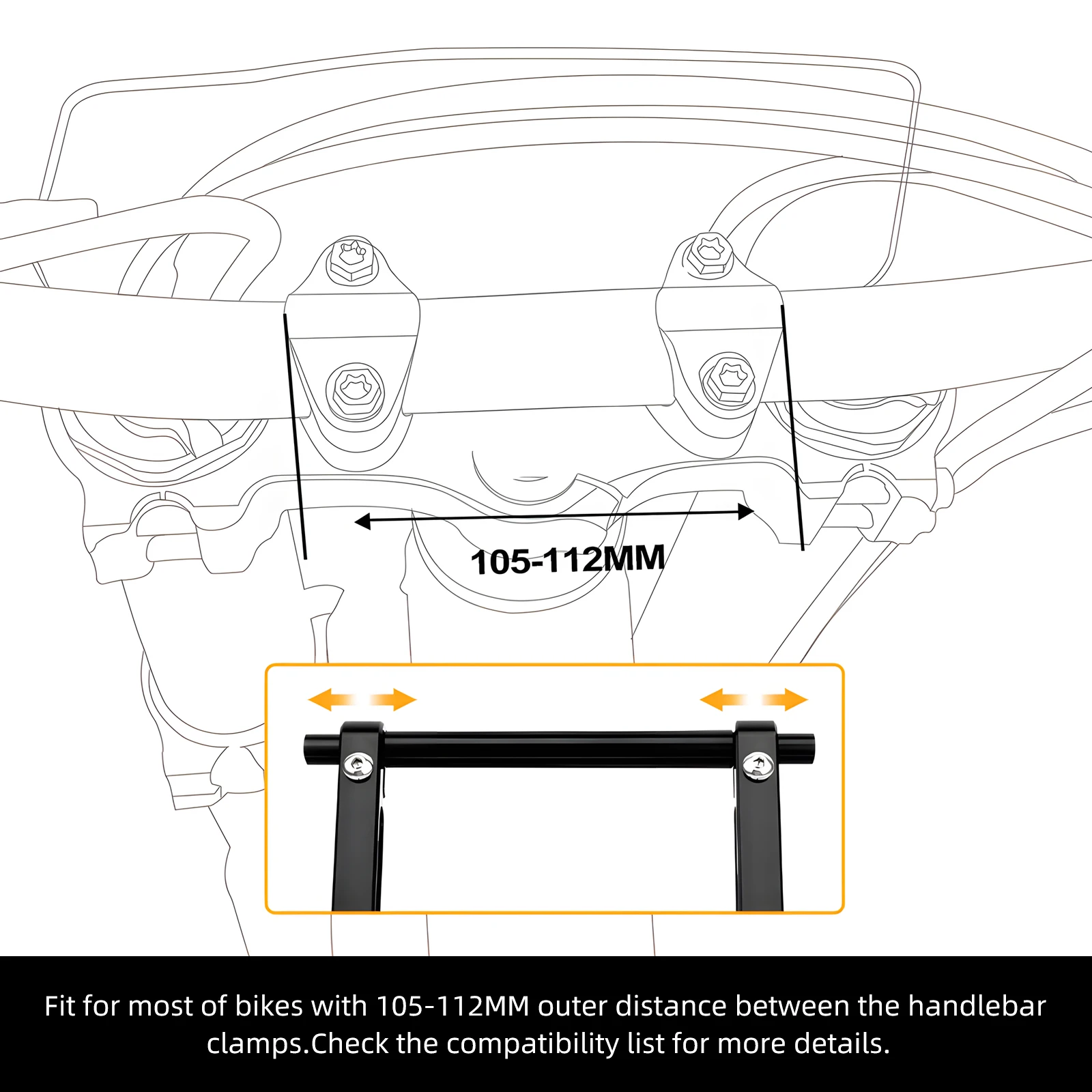GPS Holder Navigation Roadbook Mounting Arm Kit For Ktm Enduro Husqvarna Suzuki Husaberg Yamaha Honda Kawasaki Sherco GAS-GAS thumbnail 3
