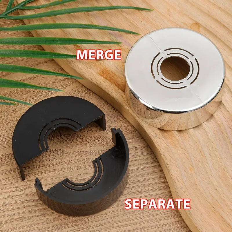 Plastic Faucet Decorative Cover Detachable Water Pipe Connector Covers Heighten Valve Panel Shower Kitchen Bathroom Tap Parts thumbnail 2