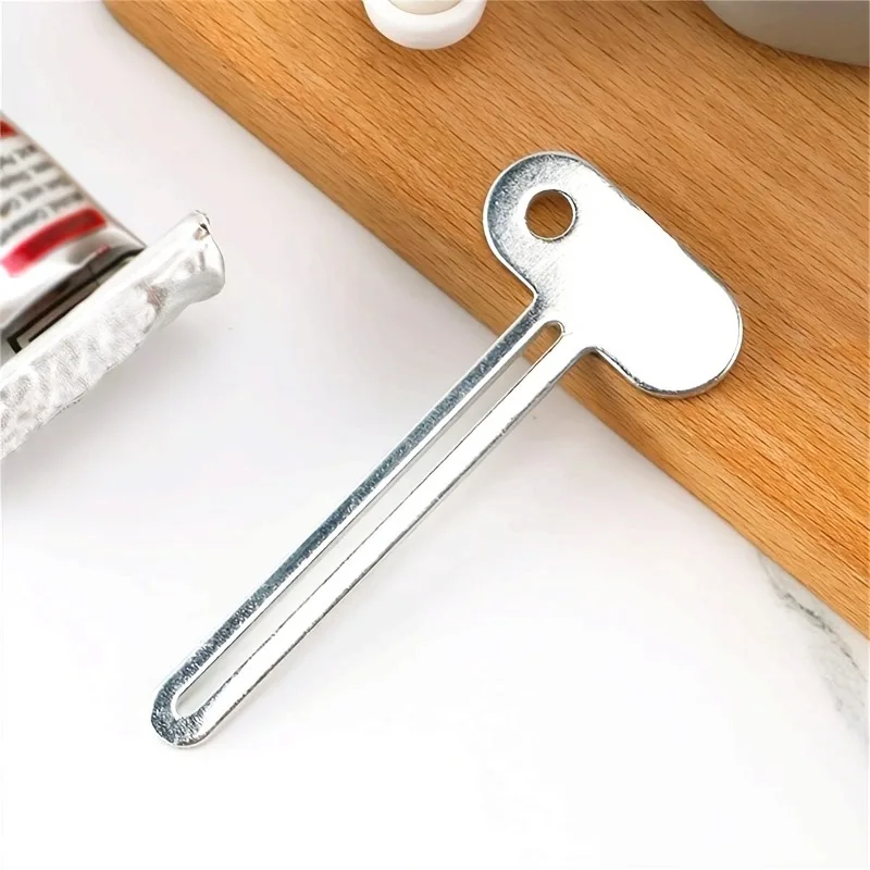 1pc Manual Toothpaste Tube Squeezer & Dispenser Tool - Portable, Easy-to-Use Bathroom Accessory thumbnail 2
