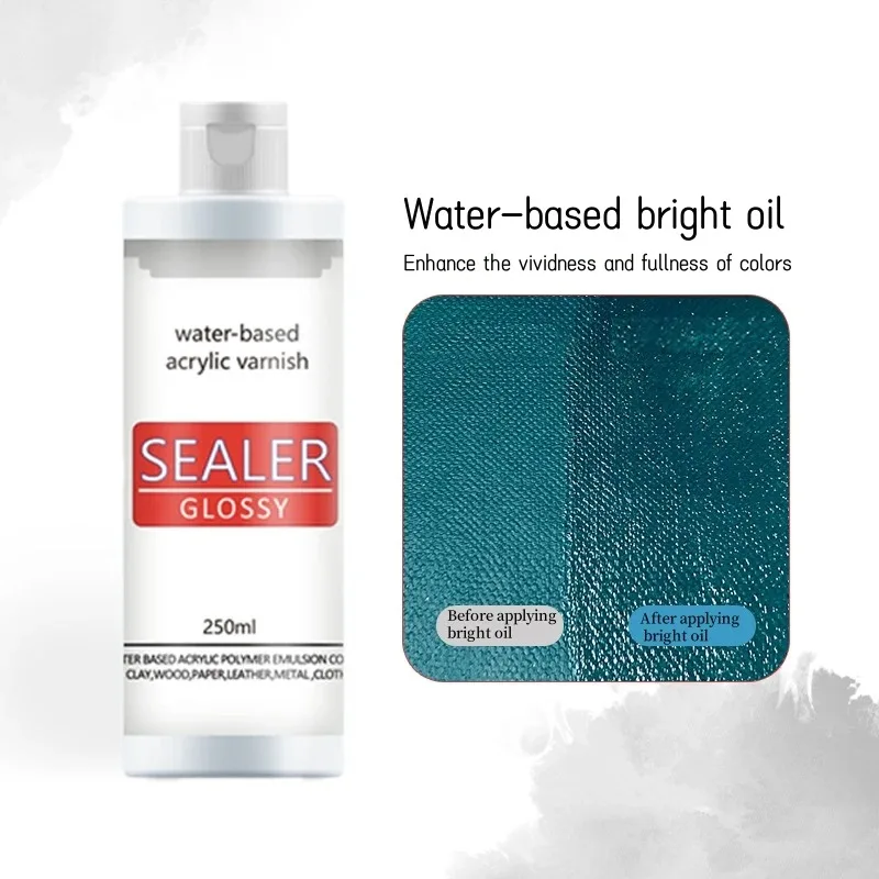 Glossy Matte Water-Based Oil Finish Coating For Stone Clay Resin Wood Waterproof Protective Paint Pottery Resin Pigment thumbnail 3
