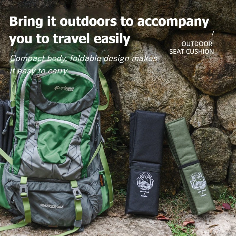 Waterproof Oxford Cloth Seat Cushion 42x32cm Foldable Portable Camping Mat Hiking Foam Pad Thickened Moisture-proof for Outdoor thumbnail 3