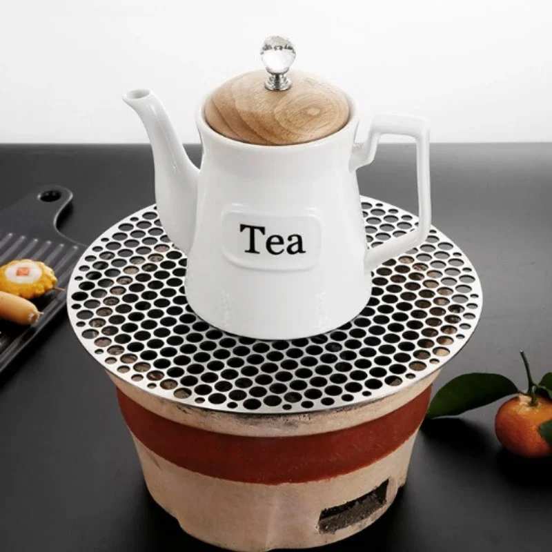 1pc 18/20/28cm Non-stick Stainless Steel Barbecue Net Tea Maker Charcoal Grill Bacon Drainer BBQ Household Barbecue Tools thumbnail 6
