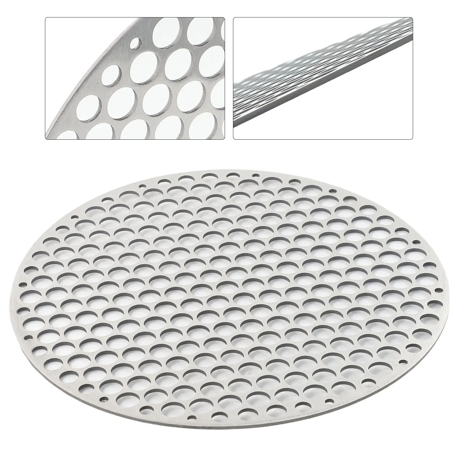 1pc 18/20/28cm Non-stick Stainless Steel Barbecue Net Tea Maker Charcoal Grill Bacon Drainer BBQ Household Barbecue Tools thumbnail 2