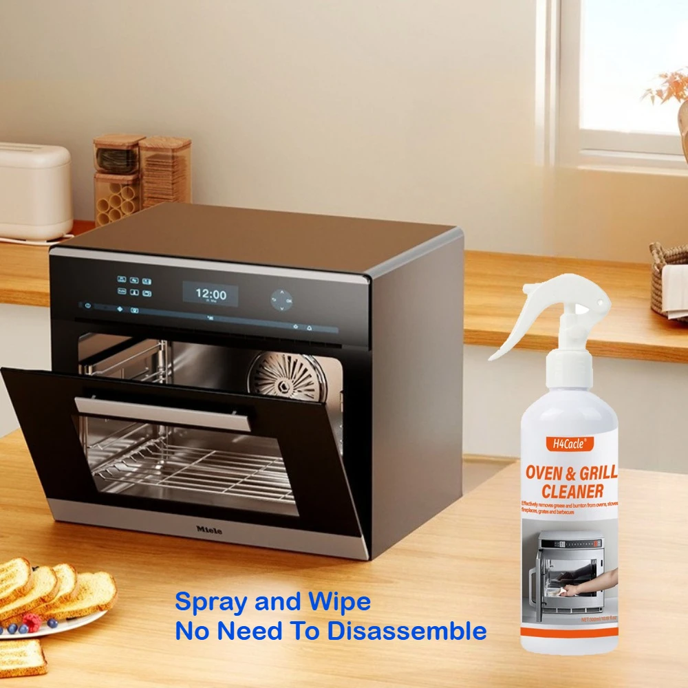 Oven and Grill Cleaner - for Cleaning,Deodorizing & Degreasing,Microwave Oven Kitchen Oil Grease Removal, Blackening Descaling thumbnail 5