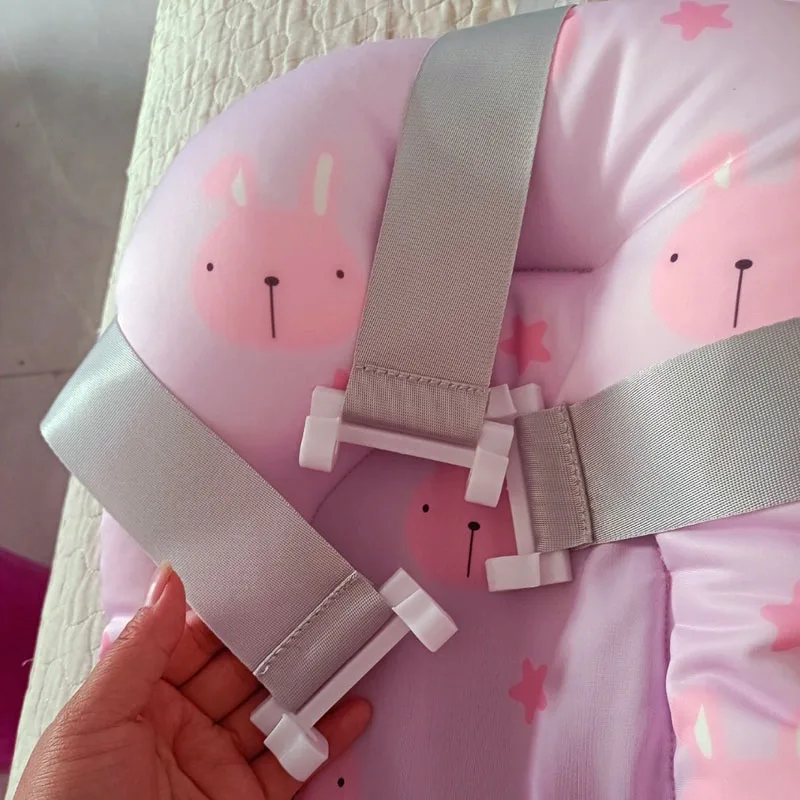 Baby Bear Shower Lying Down Stand Newborn Baby Bath Net Bathtub Sponge Suspended Bath Pad Universal Soft Pillow Care Accessories thumbnail 5