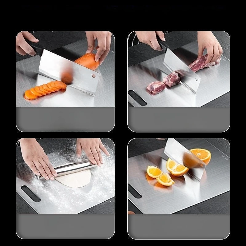 Anti-mold Chopping Board for Household Use Kitchens Accessories Kitchen Cutting Boards Stainless Steel Knives Dining Bar Home thumbnail 4
