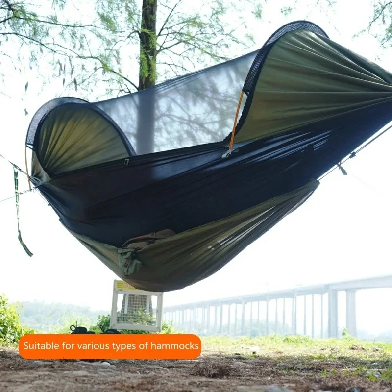 2025 new Outdoor Storage Small Hammocks For Portable Camping Travel Garden Nature Hike Clothes Shoes Equipment Small Hammock thumbnail 5