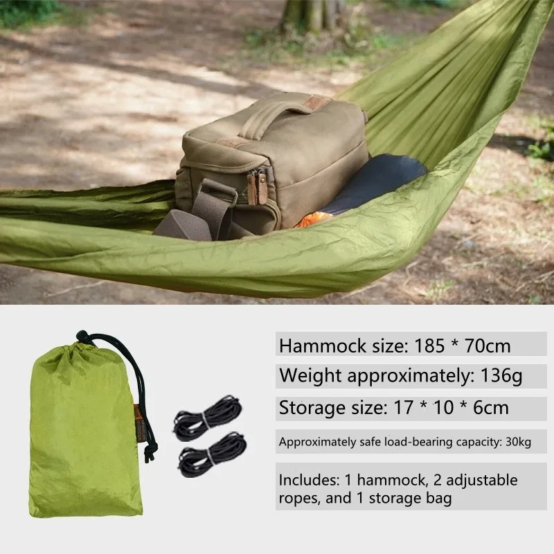 2025 new Outdoor Storage Small Hammocks For Portable Camping Travel Garden Nature Hike Clothes Shoes Equipment Small Hammock thumbnail 6