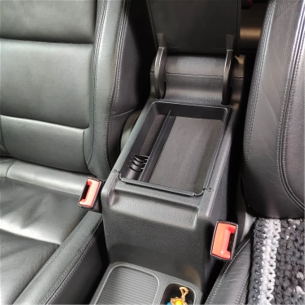 For Volkswagen VW Tiguan 2009 - 2015 Armrest Storage Box Tray Container Stowing Case Holder Plate Organization Accessories thumbnail 3