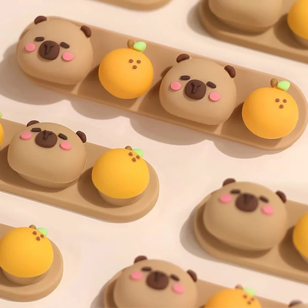 Cute Kawaii Cable Clips Desktop Wire Management Cable Arrangement Protector Fixations for Earphone USB Mouse Cord Organizers thumbnail 6