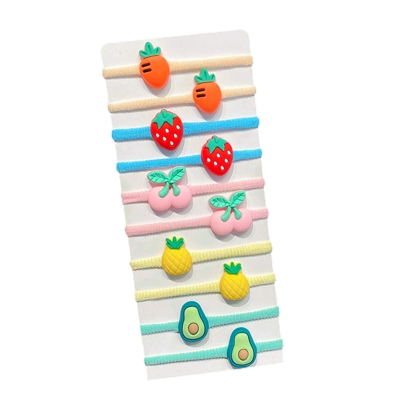 Hair band rubber band children tie hair rope baby girl does not hurt hair rope little girl rubber band thumbnail 6