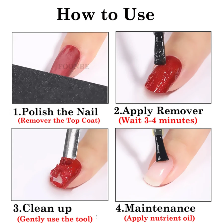 Magic Remover Nail Gel Polish Burst Remover UV Gel Fast Peel Off Remove Semi Permanent Varnish Polish Cancel Gel High-capacity thumbnail 3