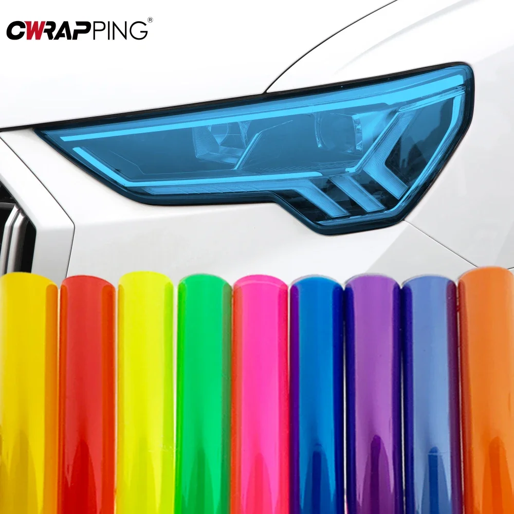 Car Light Film Customized Car Color Tint Headlight Taillight Fog Light Vinyl Film Rear Lamp Tinting Films Exterior Accessory thumbnail 6