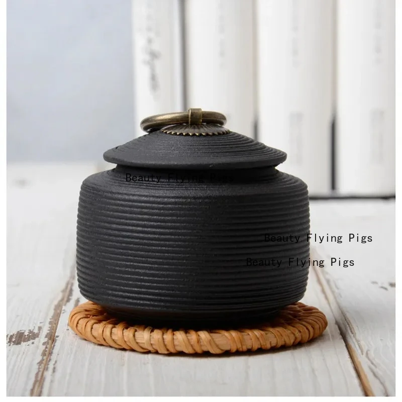 Ceramics Ash Urn Sealed Cremation Funeral Ashes Keepsake Small Animals Pet Dog Cat Memorial Suitable Home Fireplaces Burial