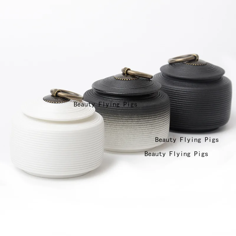 Ceramics Ash Urn Sealed Cremation Funeral Ashes Keepsake Small Animals Pet Dog Cat Memorial Suitable Home Fireplaces Burial thumbnail 3
