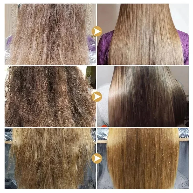 Keratin Hair Mask Magical 5 Second Repair Damage Frizzy Soft Smooth Shiny Hair Deep Moisturize Hair Treat Repair Hair Care Mask thumbnail 2